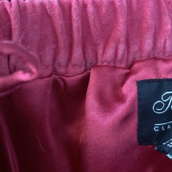 TERRY LEWIS Classic Luxuries Suede Leather Lined Pants 10 VINTAGE - Picture 8 of 12